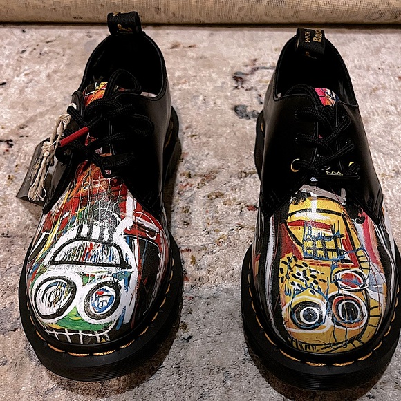Dr. Martens 1461 Basquiat Oxford Shoes Collaboration NWT - Picture 4 of 15